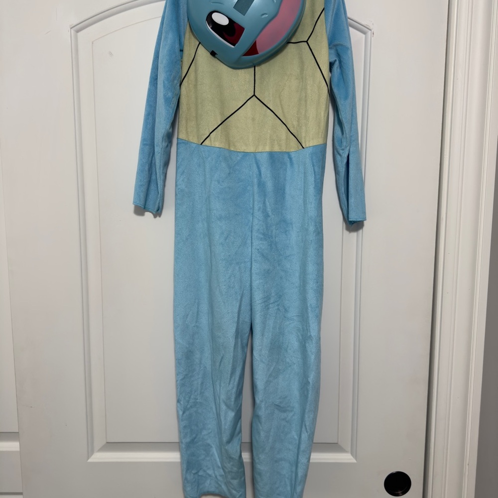 Pokemon Squirtle Kids Costume - Light Blue and Light Yellow